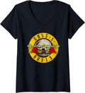 Womens Guns N Roses Bullet V Neck