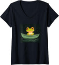 Womens Funny Toad Costume Boat Frogs Lovers V