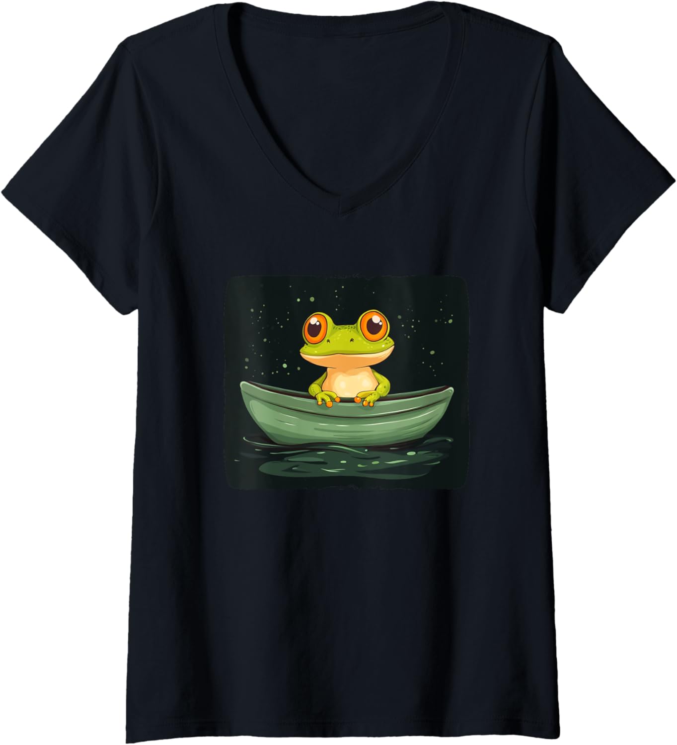 Womens Funny Toad Costume Boat Frogs Lovers V