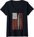 Womens Rowing Oar American Flag 4Th Of July