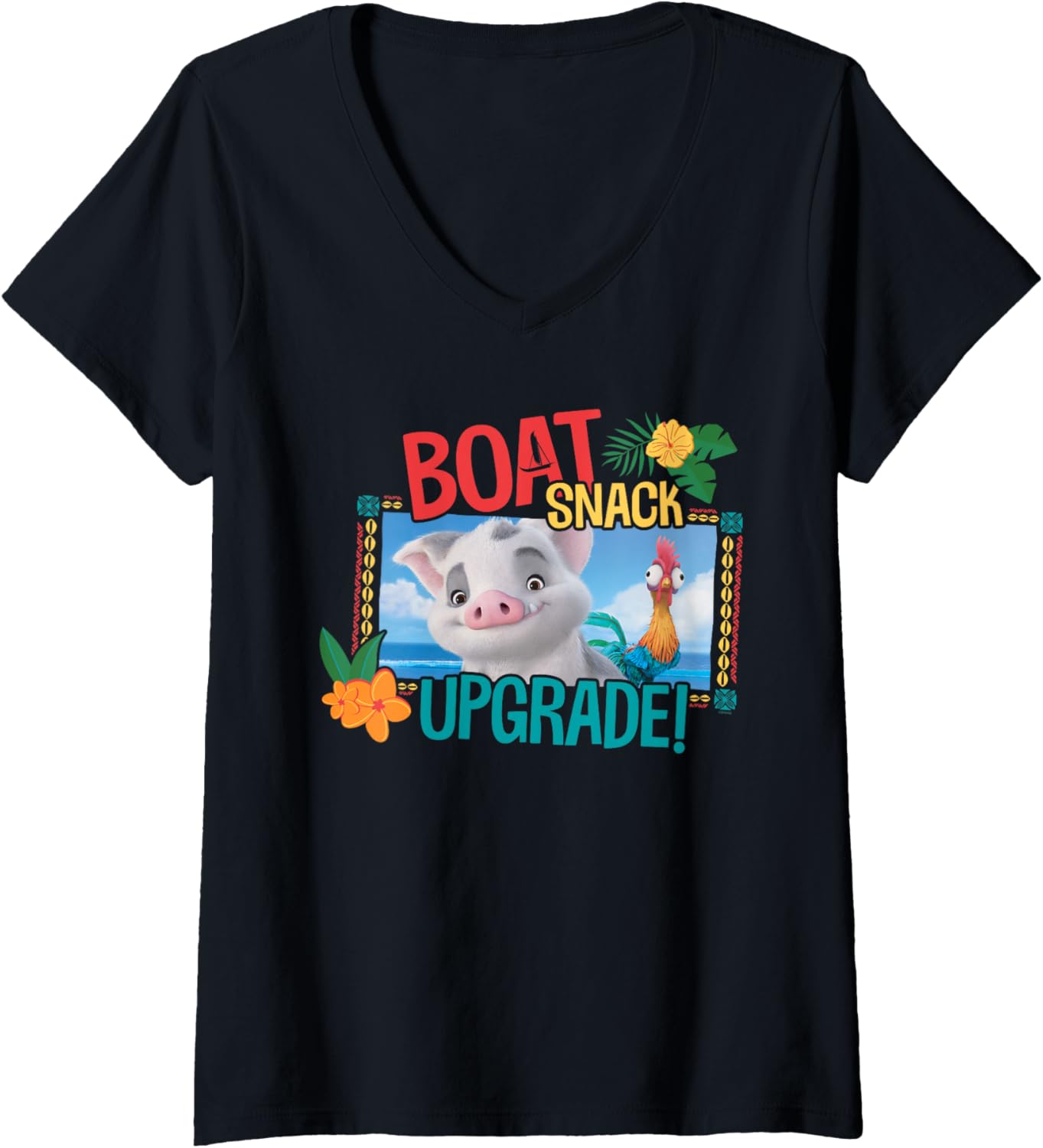 Womens Moana 2 Pua Heihei Boat Snack Upgrade