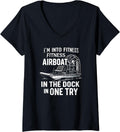 Womens I U2019M Into Fitness Funny Airboat Captain