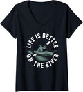 Womens Life Is Better On River Kayaking Canoe