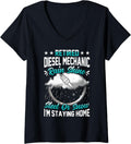Retired Diesel Mechanic Funny Retirement Gifts Men Women