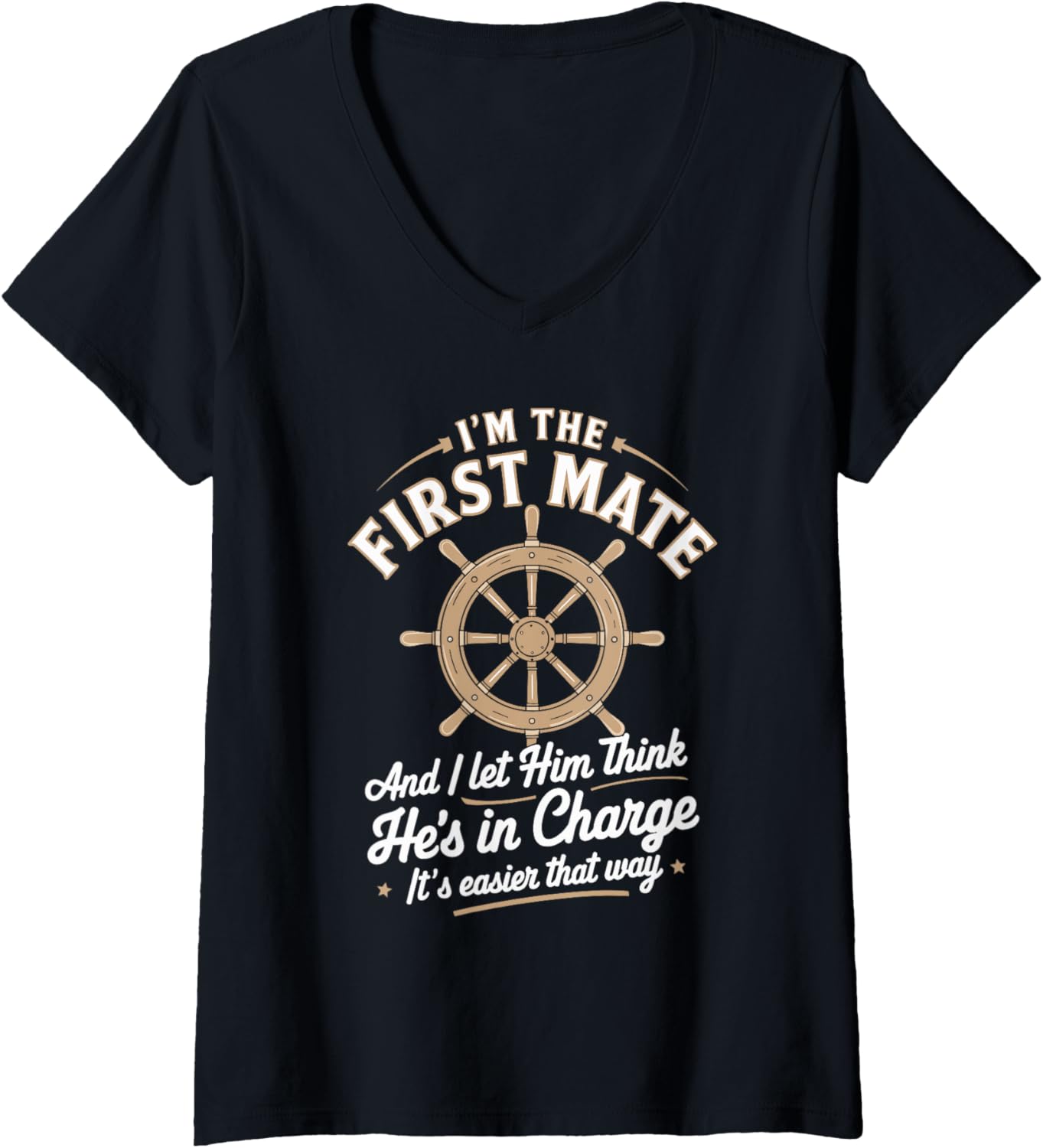 Womens First Mate Boating Sea Boat Lover Boat