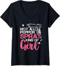 Womens Not A Pepper Spray Kind Of Girl Women Gun Owners V
