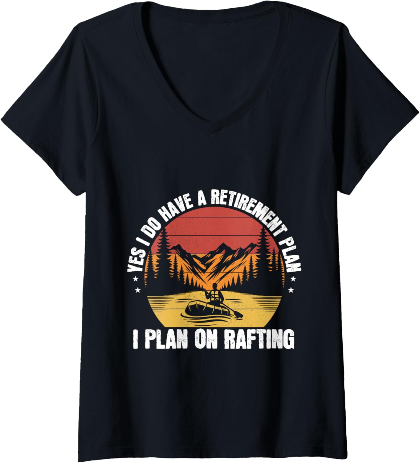 Womens Retirement Plan Rafting Rowing Boat River Rafter