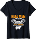 Womens Real Men Smell Like Diesel Cow Car