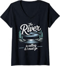 Womens River Is Calling I Must Go Water