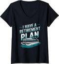 Womens I Have A Retirement Plan Boating Pantooning