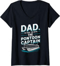 Womens Dad Man Myth Pontoon Captain Boat Pantooning
