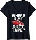 Womens Where Is My Duct Tape Funny Rc