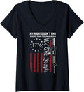Womens My Rights Dont End Where Your Feelings Begin Usa Gun Rights