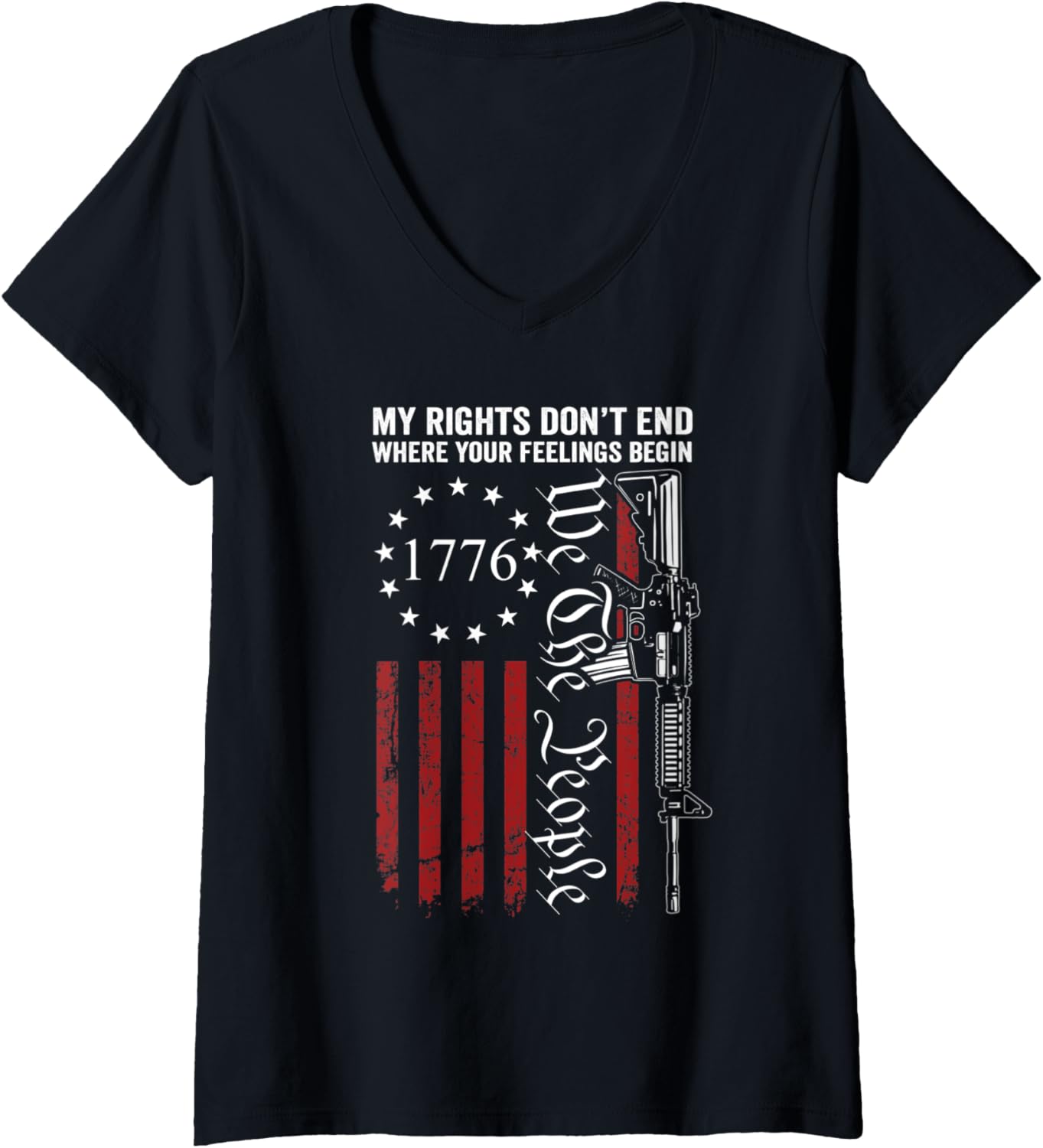 Womens My Rights Dont End Where Your Feelings Begin Usa Gun Rights