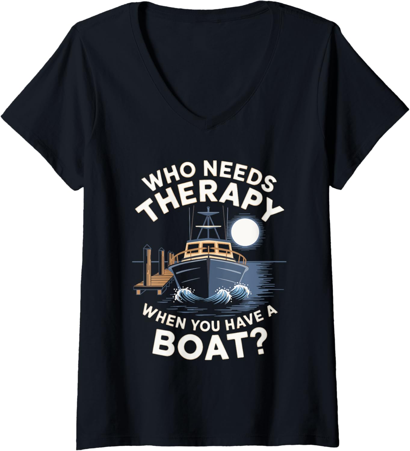 Womens Funny Boat Captain Boat Life Captain Yacht