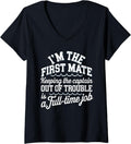 Womens First Mate Boat Lover Boat Captain Boating