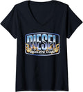 Womens Diesel Rolling Coal Trucker Truck Driver Mechanic