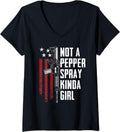 Womens Not A Pepper Spray Kinda Girl Gun Women 2Nd Amendment V
