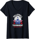 Womens Top Gun Volleyball Tournament V Neck