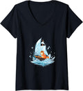 Womens Ice Sailing Squirrel Ice Sailor Ice Boating