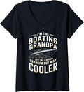 Womens Boat Captain Boat Life Funny Boating Grandpa