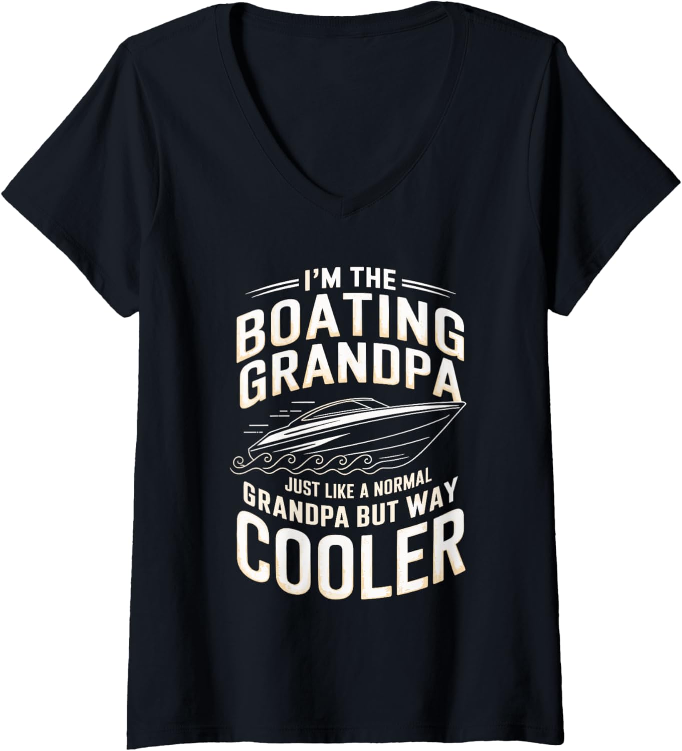 Womens Boat Captain Boat Life Funny Boating Grandpa