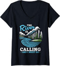Womens River Is Calling Rafting Rowing Boat Rafter