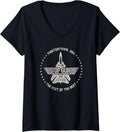 Womens Ripple Junction X Top Gun Fightertown Usa Circle V Neck
