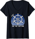 Womens Dibs On Captain Funny Captain Hot Boat