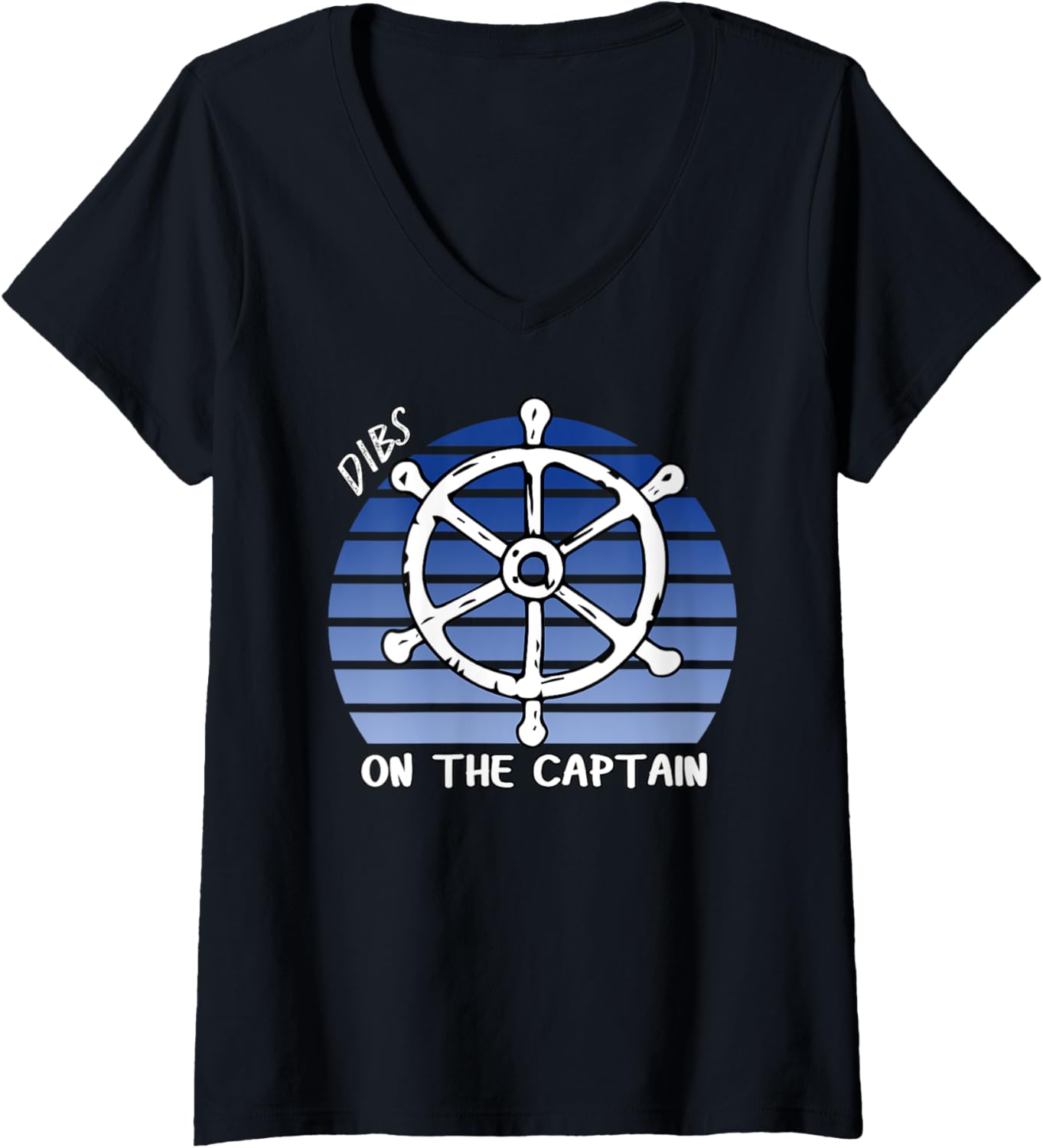 Womens Dibs On Captain Funny Captain Hot Boat
