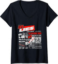 Womens Guns N Roses Official Lies V Neck