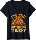 Womens Matching I M Boat Racing Turkey Thanksgiving