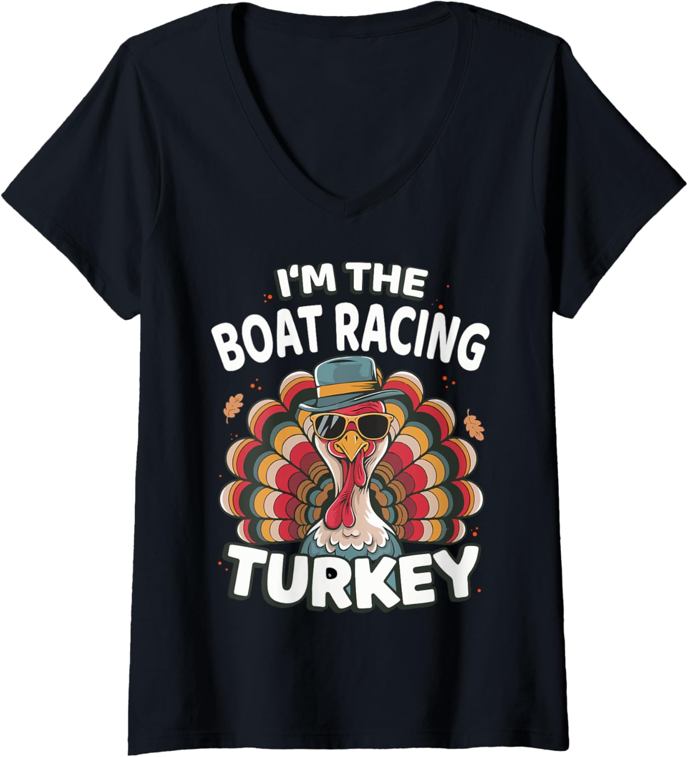 Womens I M Boat Racing Turkey Thanksgiving Matching