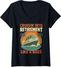 Womens Vintage Cruising Into Retirement Like A Boss