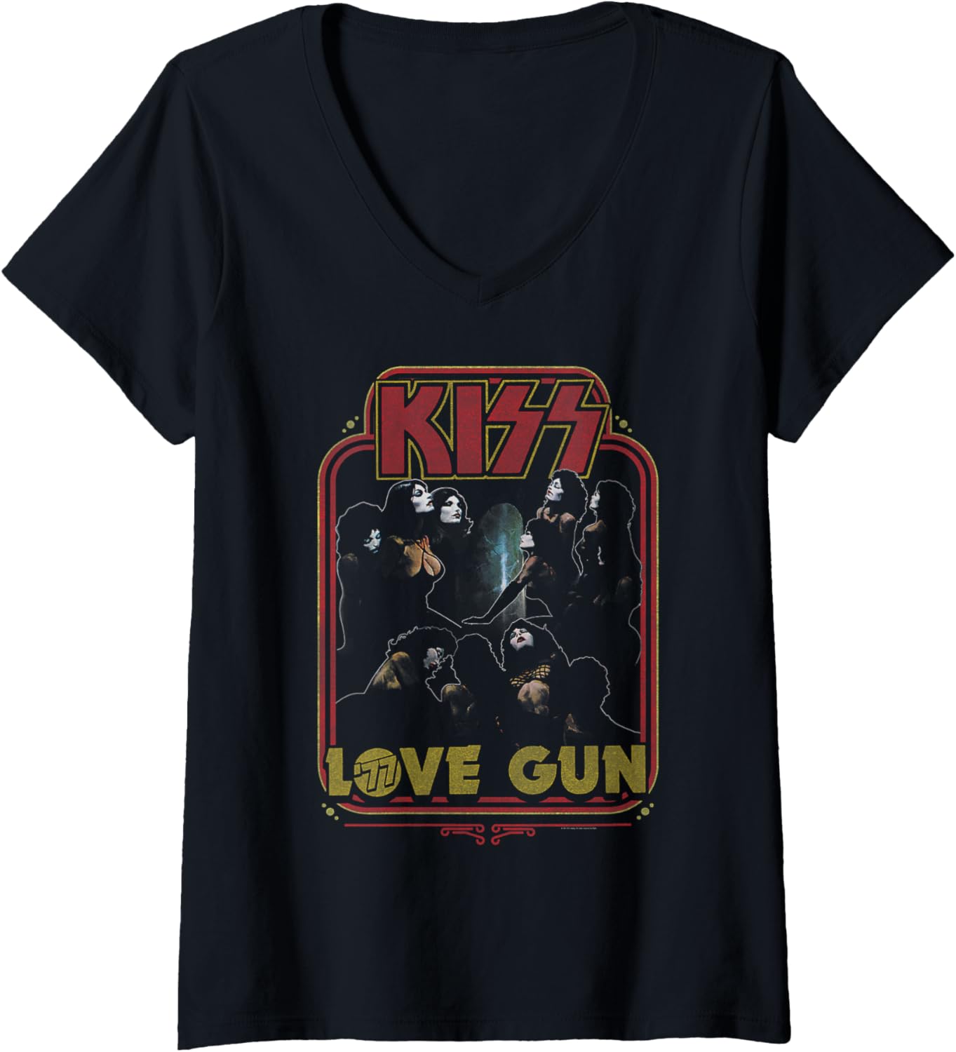 Kiss Love Gun Harem V Neck