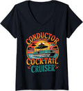 Womens Conductor Of Cocktail Cruiser Pontoon Boat Captain