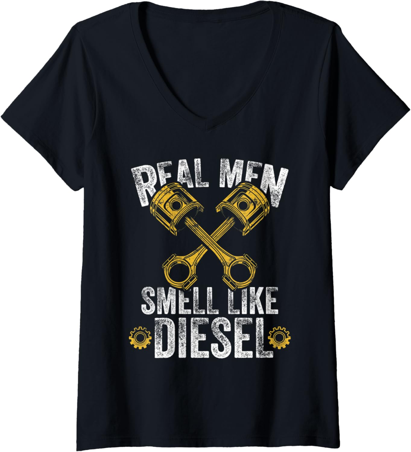 Womens Real Men Smell Like Diesel Diesel Mechanic