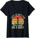 Womens Life Is Better On A Boat Captain