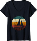Womens Sailboat Sailor Vintage Retro Sail Boat Sailing