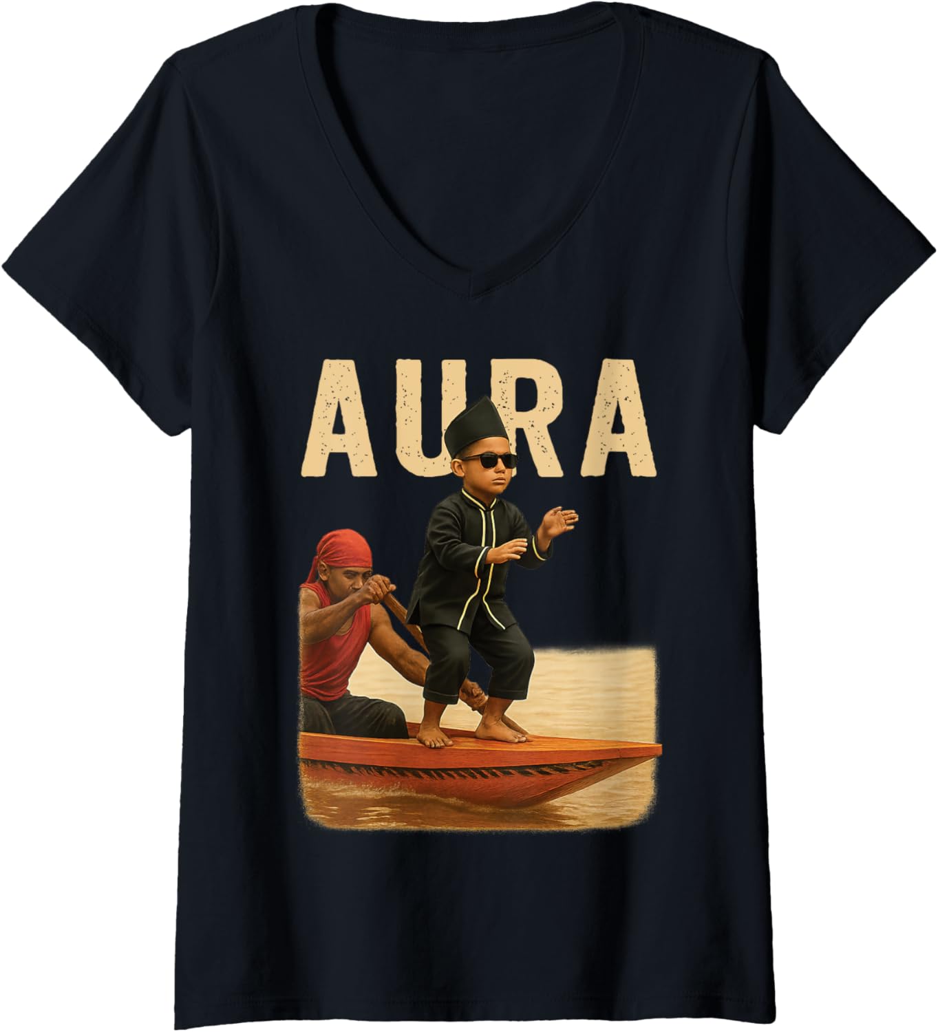 Womens Indonesian Boat Race Aura Farming Boat Kid