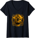 Womens Tattoo Gun Shirt Skull Tattoos Guns Tattoo Artist V Neck