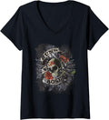 Womens Guns N Roses Official Firepower V Neck