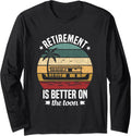Houseboating Anchor Furniture Boating Houseboat Captain Long Sleeve