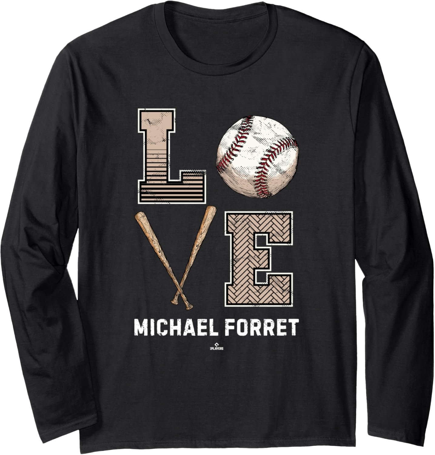 Baseball Love Michael Forret Prospect Baseball Fan Gear Long Sleeve