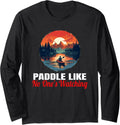 Kayak Kayaking Paddling Paddle Rafting Boating Long Sleeve