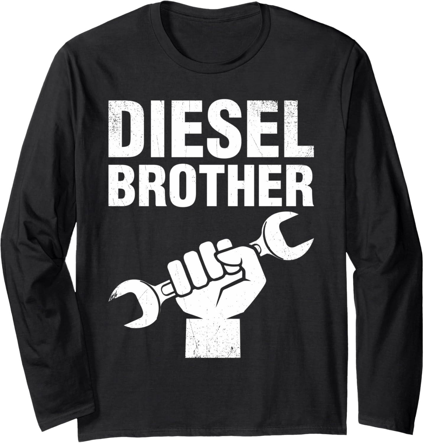 Diesel Brother Truck Mechanic Idea Men Long Sleeve