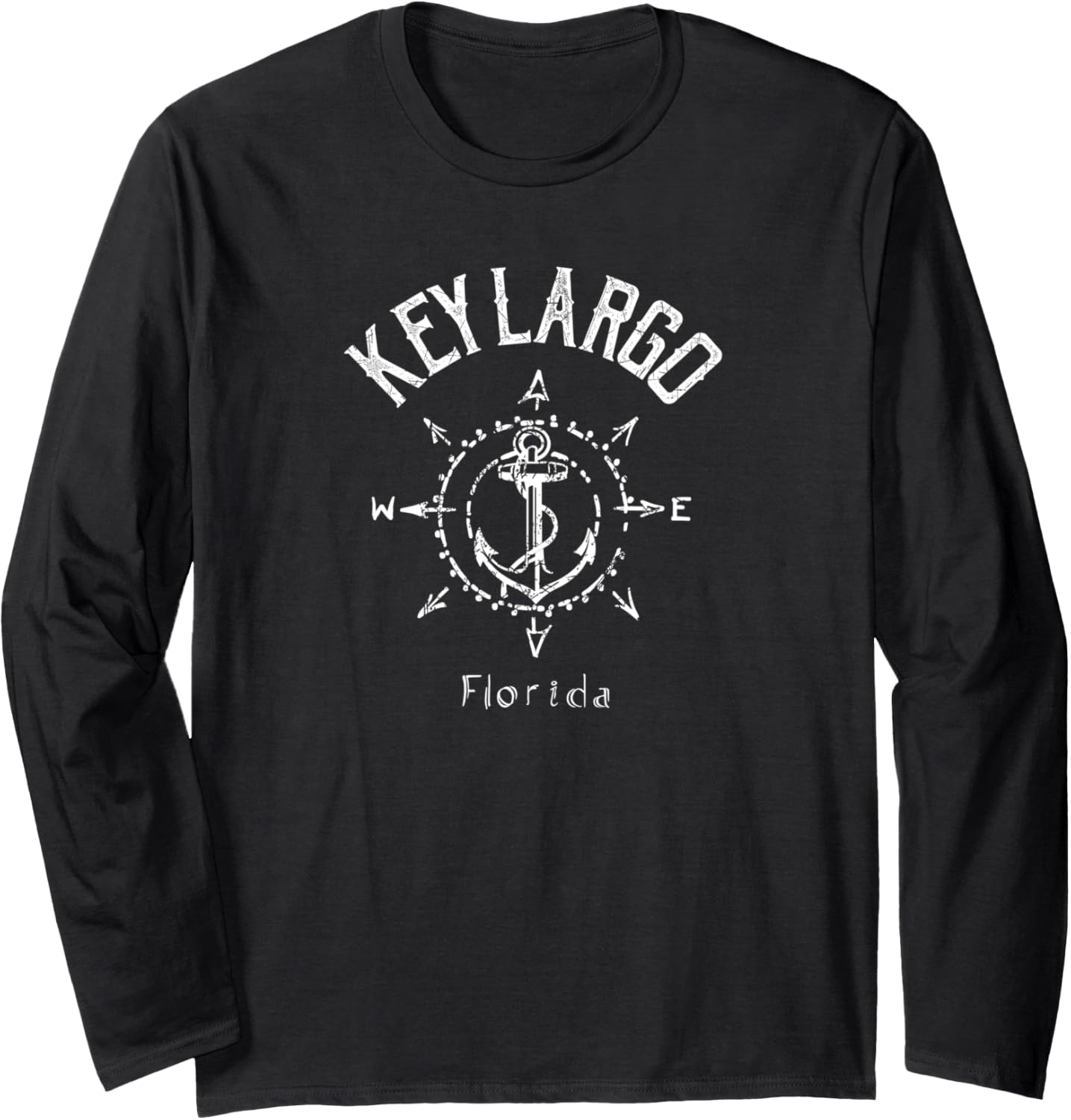 Key Largo Souvenir Nautical Sailing Compass Rose Boat