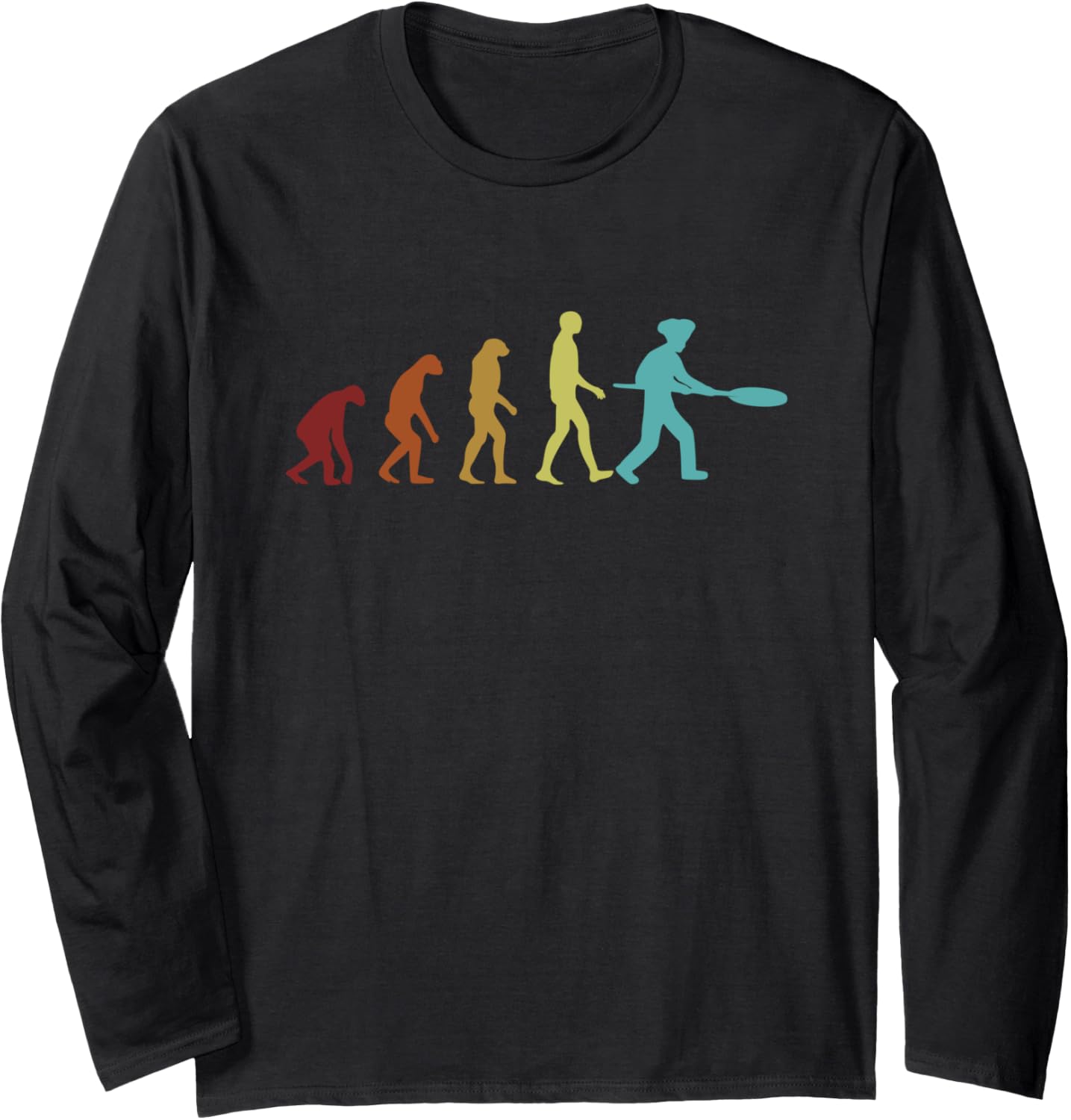 Pizza Evolution Pizzeria Chef Baker Pizzaiolo Pizza Maker Long Sleeve