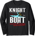 Knight Boat Crime Solving Boat Long Sleeve