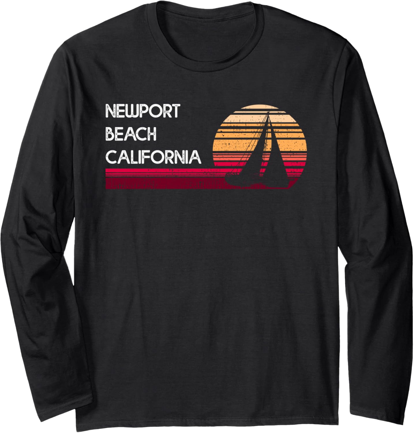 Newport Beach California Sailing Boating Captains Long Sleeve